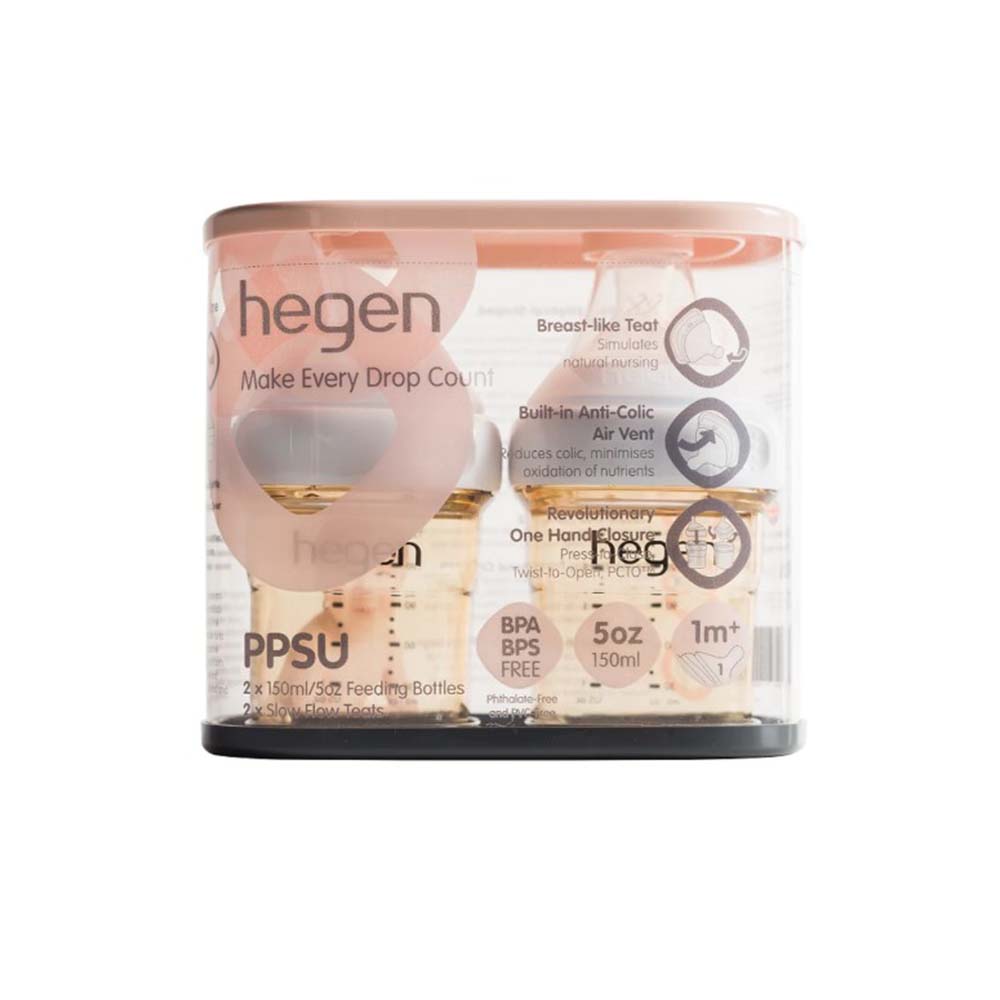 Hegen PCTO 150ml/5oz Feeding Bottle PPSU - TWIN  (Model: 12152205)