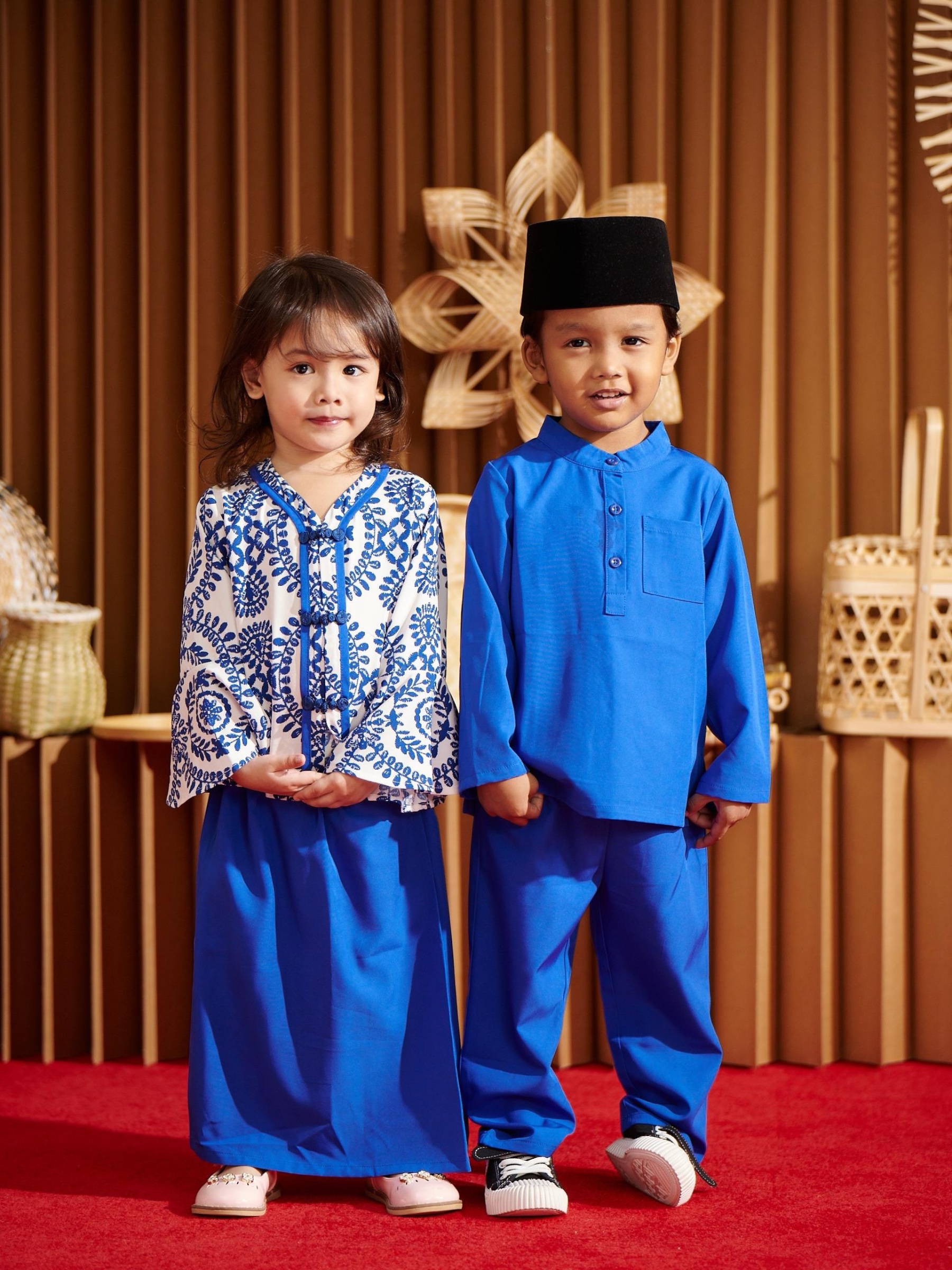 Baby Hippo Baju Kurung (HTR0125-45001) - Red