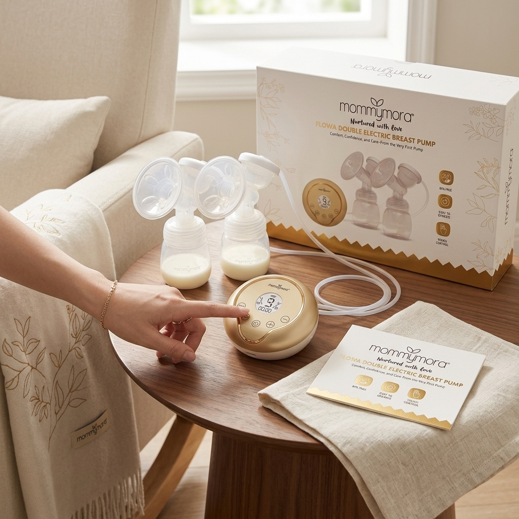MOMMYMORA FLOWA DOUBLE ELECTRIC BREAST PUMP