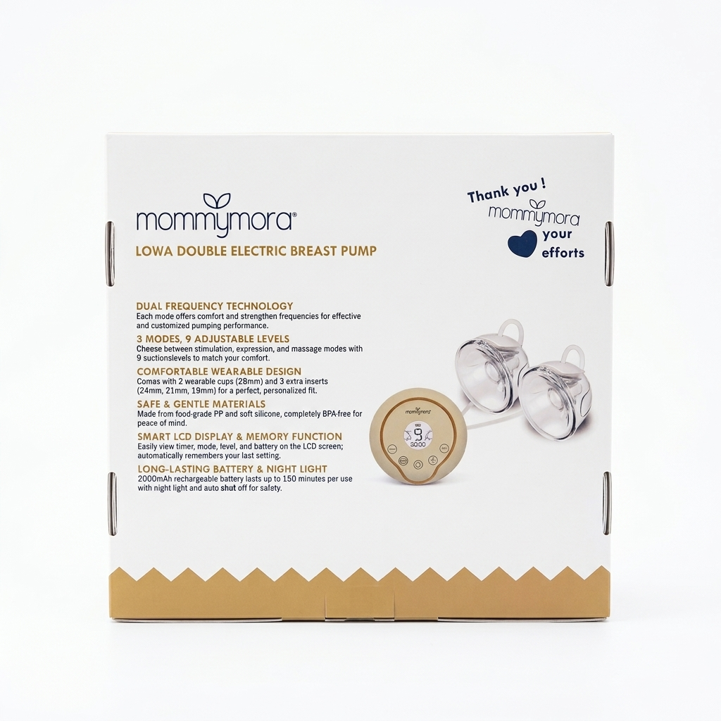 MOMMYMORA LOWA WEARABLE BREAST PUMP