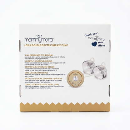 MOMMYMORA LOWA WEARABLE BREAST PUMP