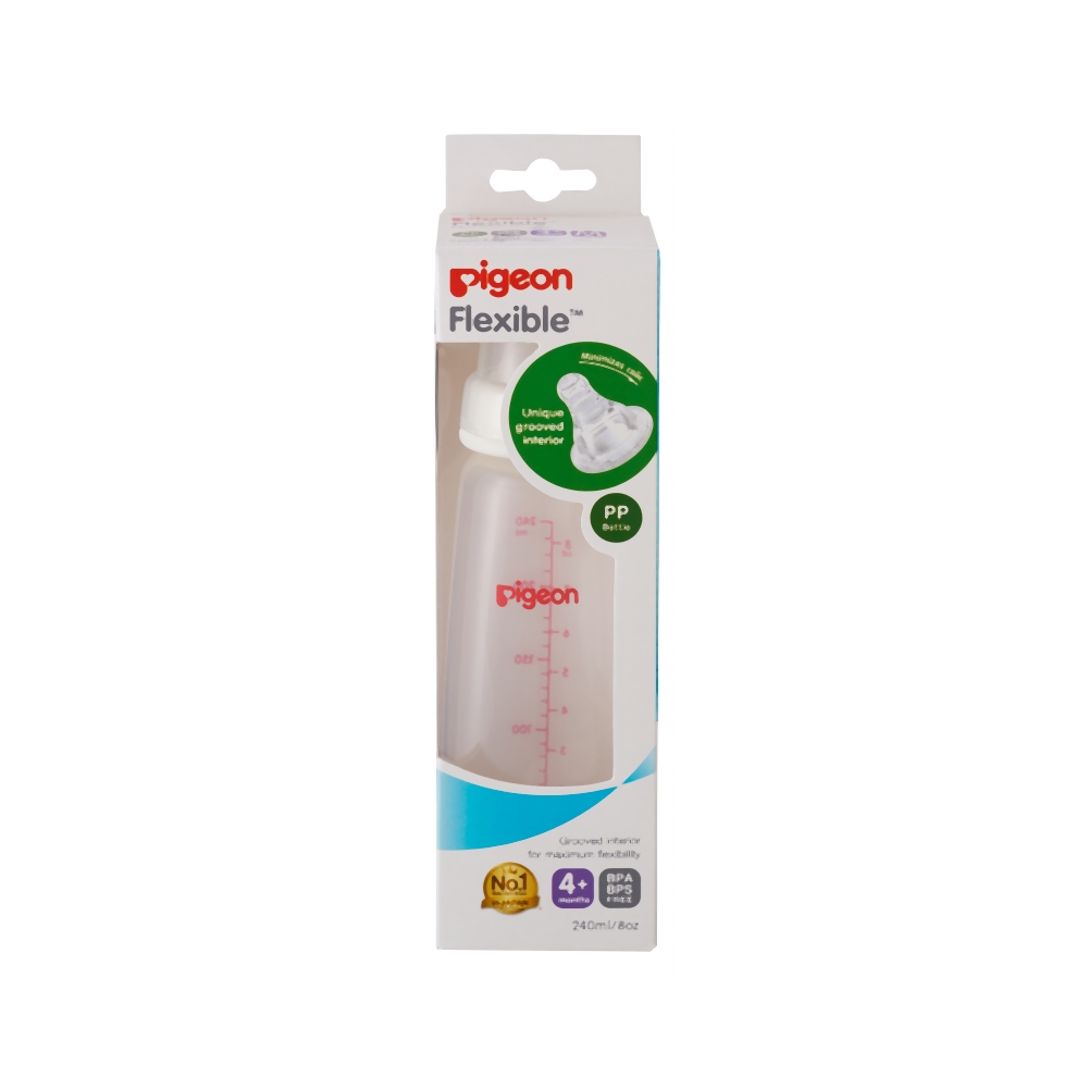 Pigeon Flexible??? Nursing PP Bottle (Slim-Neck) - 240ml