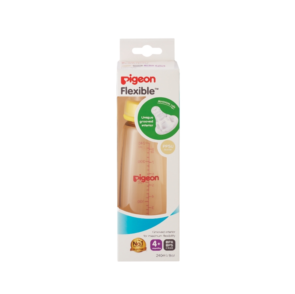 Pigeon Flexible??? Nursing PPSU Bottle (Slim-Neck) - 240ml