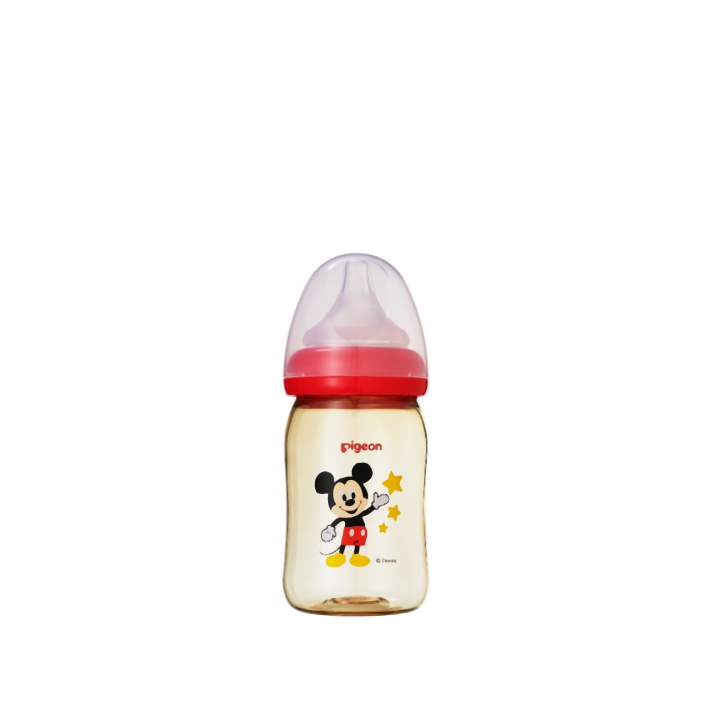 Pigeon SofTouch??? Wide Neck PPSU Nursing Bottle Disney Mickey - 160ml