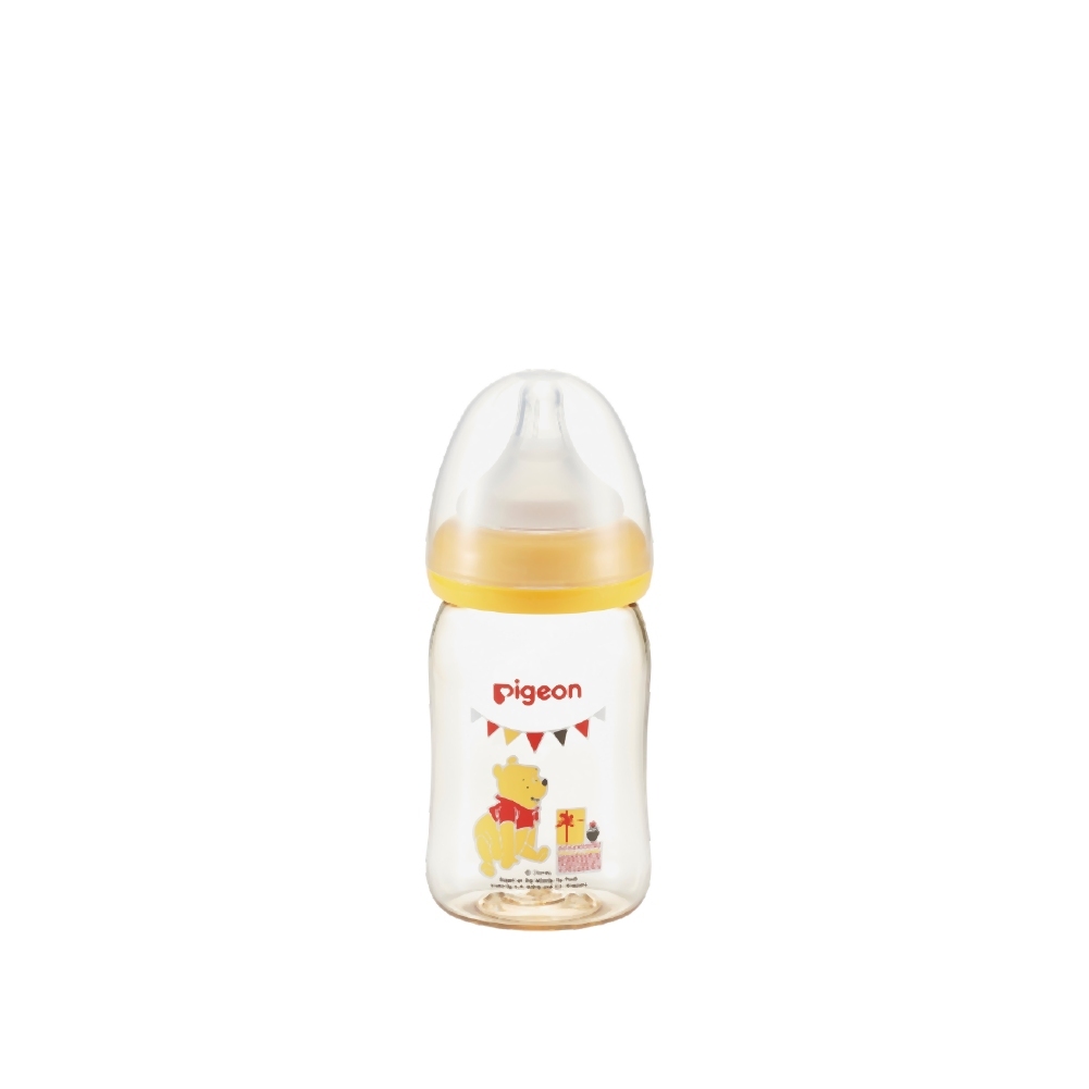 Pigeon SofTouch??? Wide Neck PPSU Nursing Bottle Disney Winnie Pooh - 160ml
