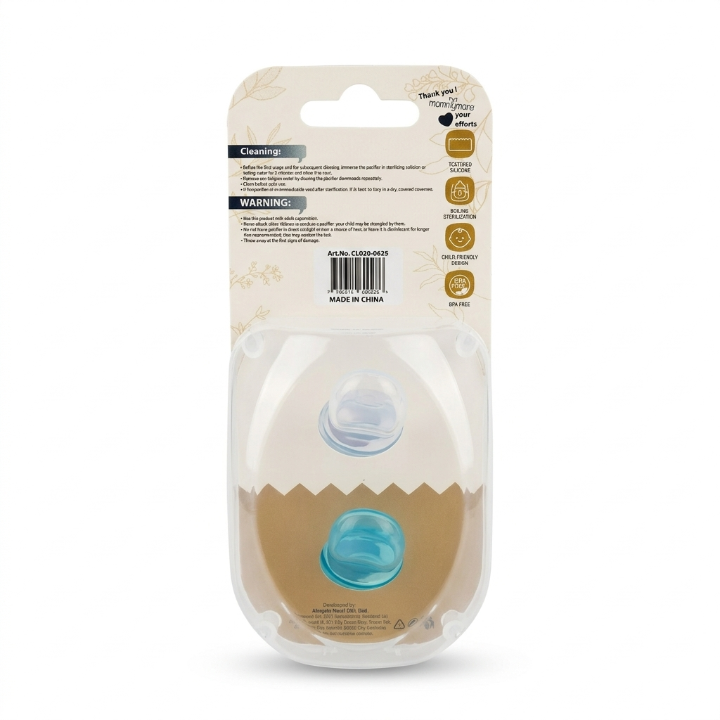 MOMMYMORA SILICONE SOFT PACIFIER 18MONTH +