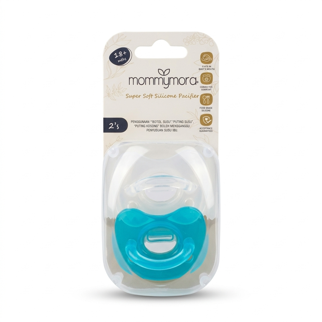 MOMMYMORA SILICONE SOFT PACIFIER 18MONTH +