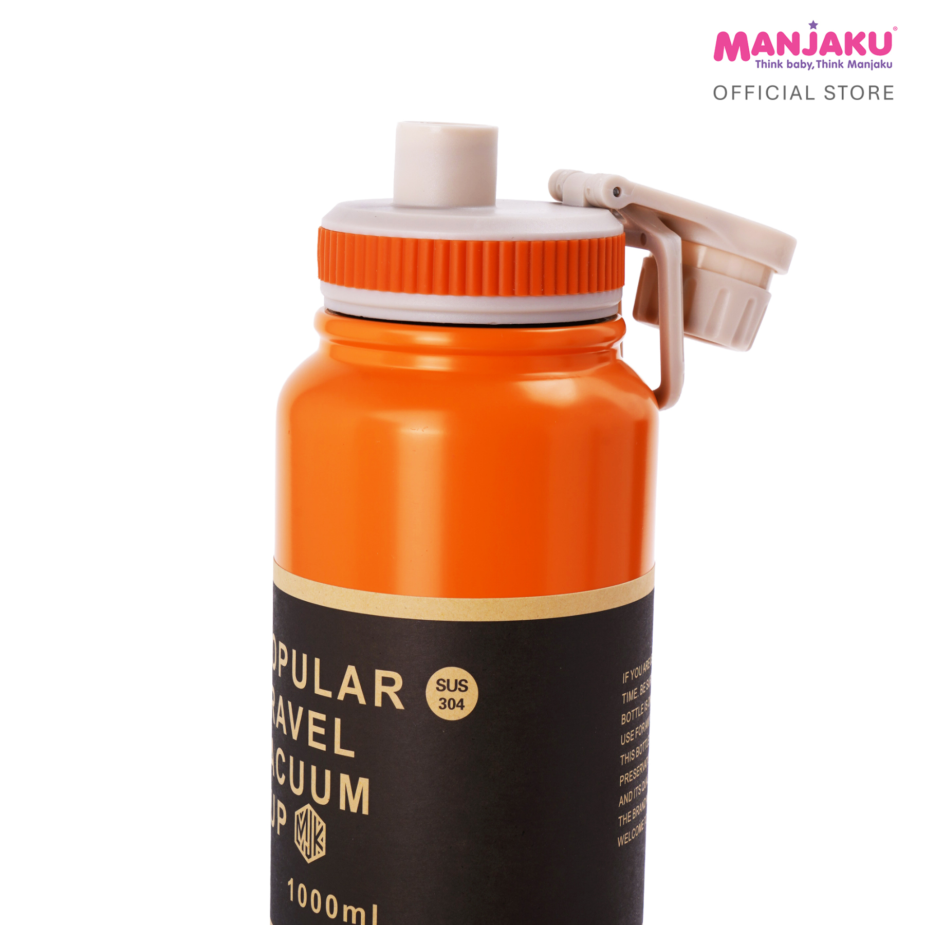 MJK TUMBLER 1000ML - ORANGE