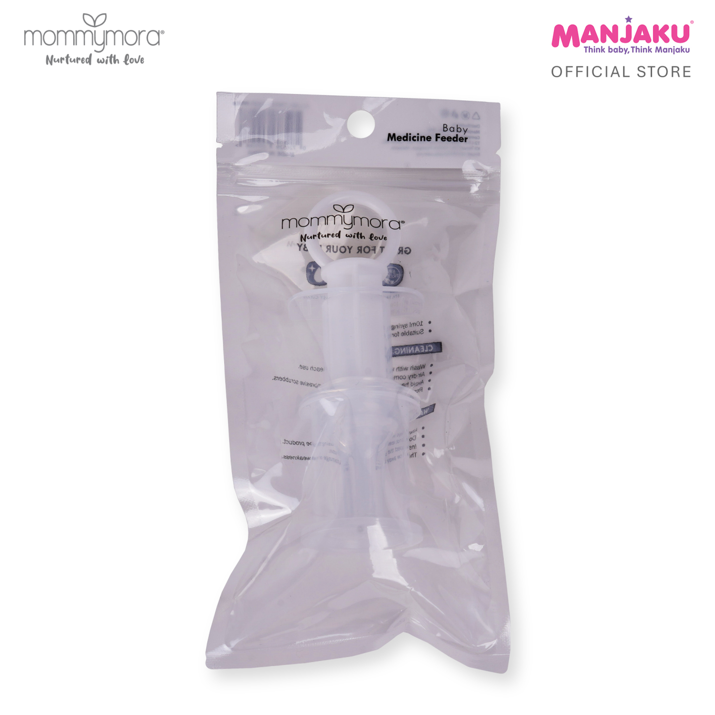 MOMMYMORA BABY MEDICINE FEEDER WHITE