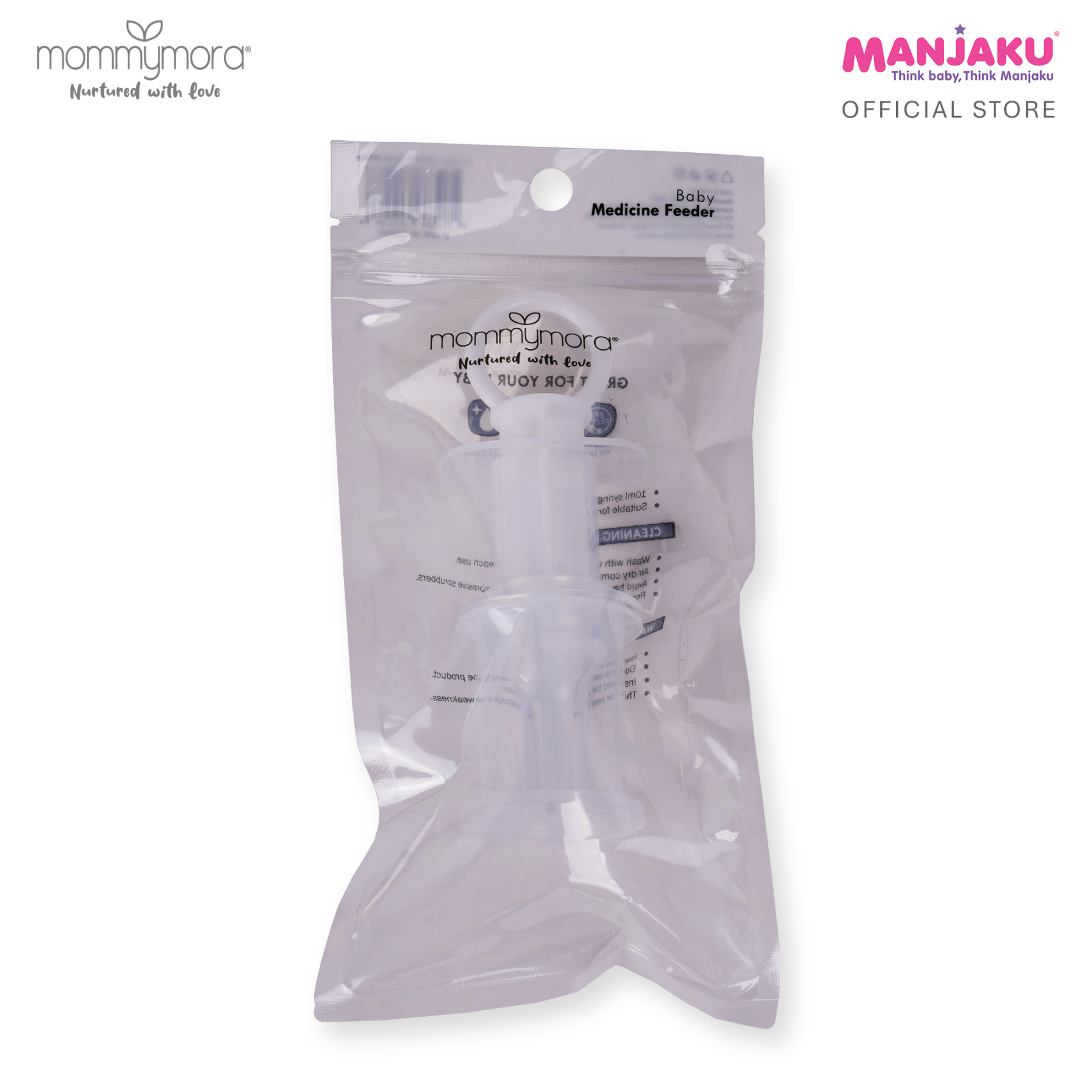MOMMYMORA BABY MEDICINE FEEDER WHITE