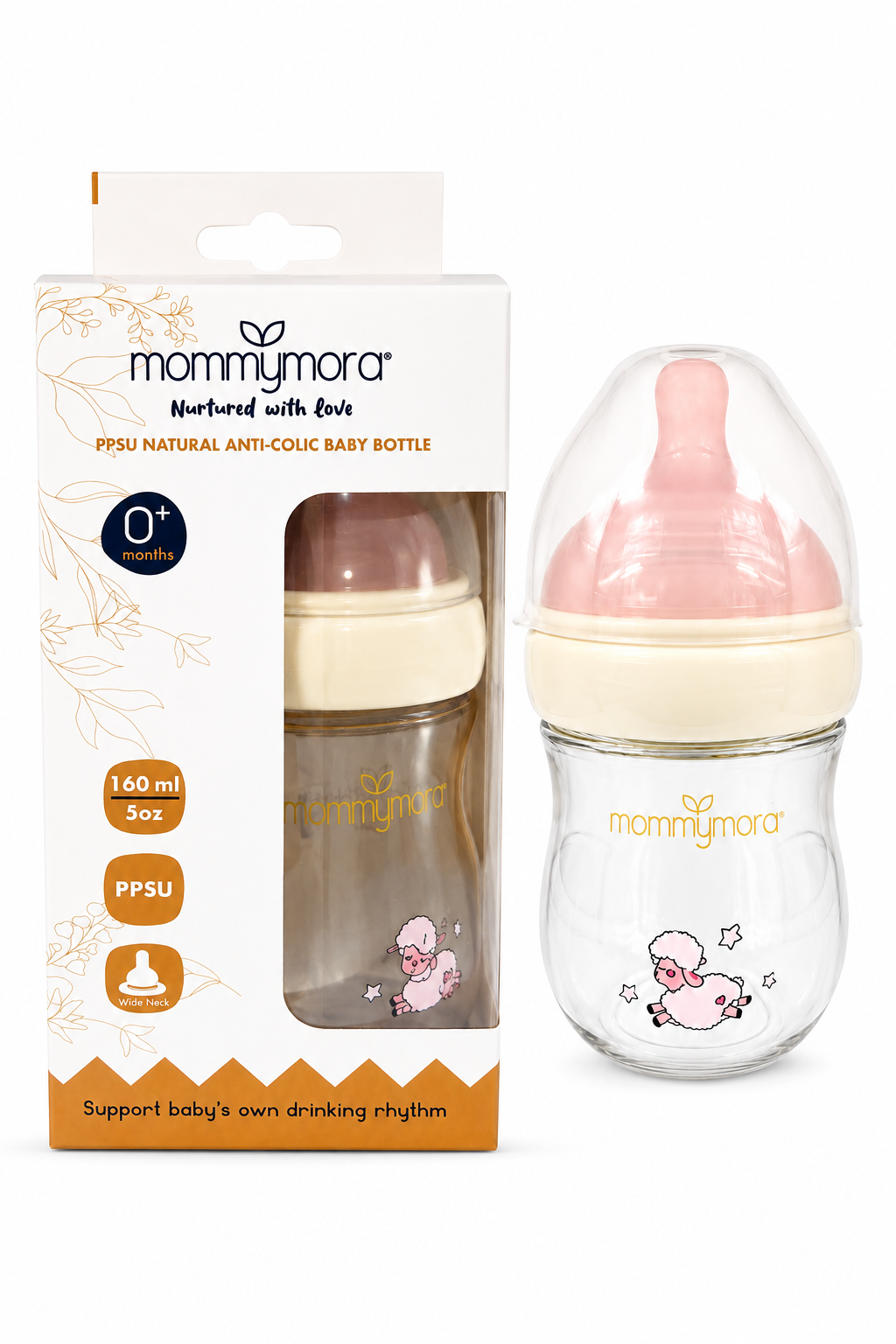MOMMYMORA PPSU FEEDING BOTTLE GIRL