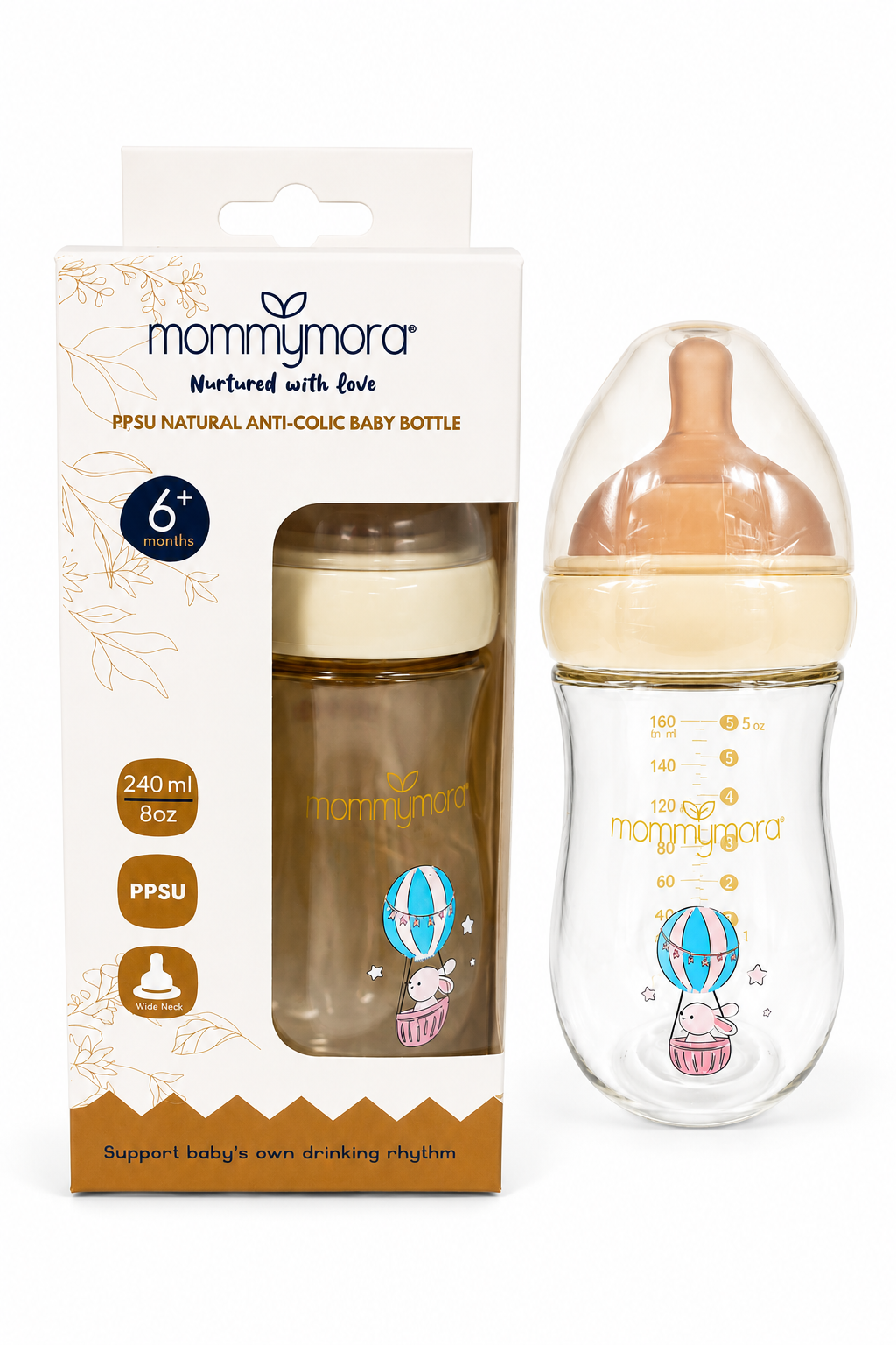 MOMMYMORA BABY PPSU FEEDING BOTTLE