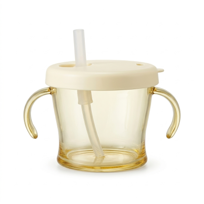 MOMMYMORA PPSU BABY CUP WITH SILICONE STRAW