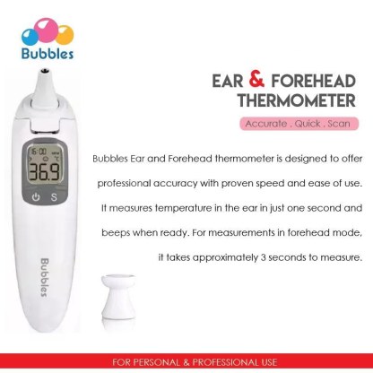Bubbles Ear and Forehead Thermometer
