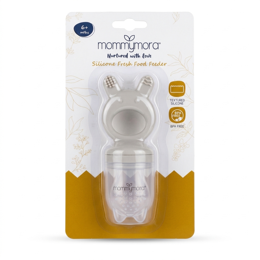 MOMMYMORA SILICONE BABY FRUIT FEEDER