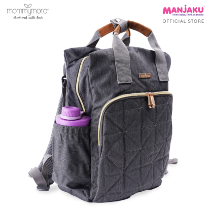 MOMMYMORA DIAPER BAG GREY