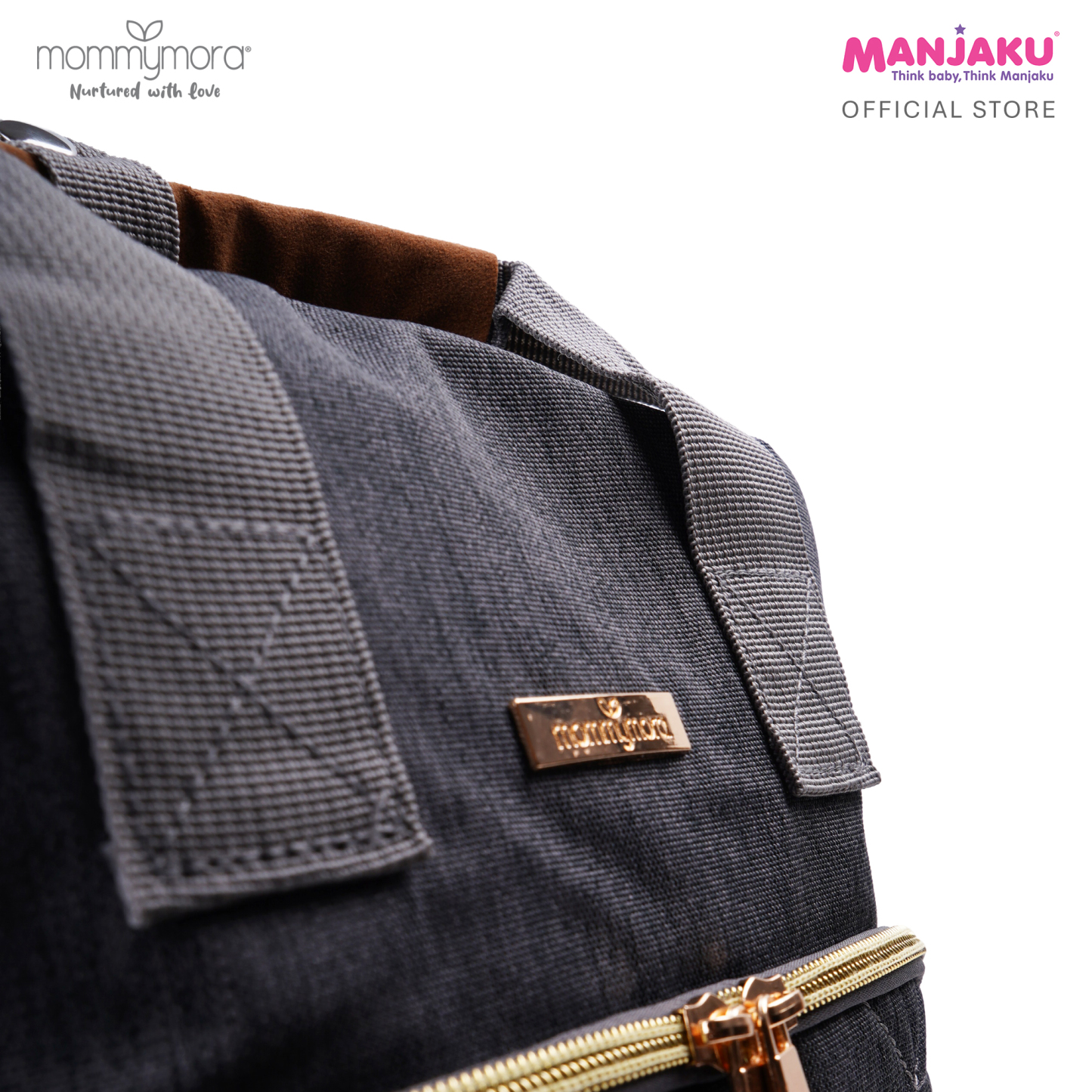 MOMMYMORA DIAPER BAG GREY