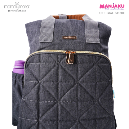MOMMYMORA DIAPER BAG GREY