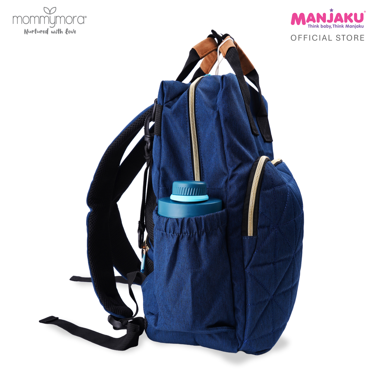 MOMMYMORA DIAPER BAG BLUE