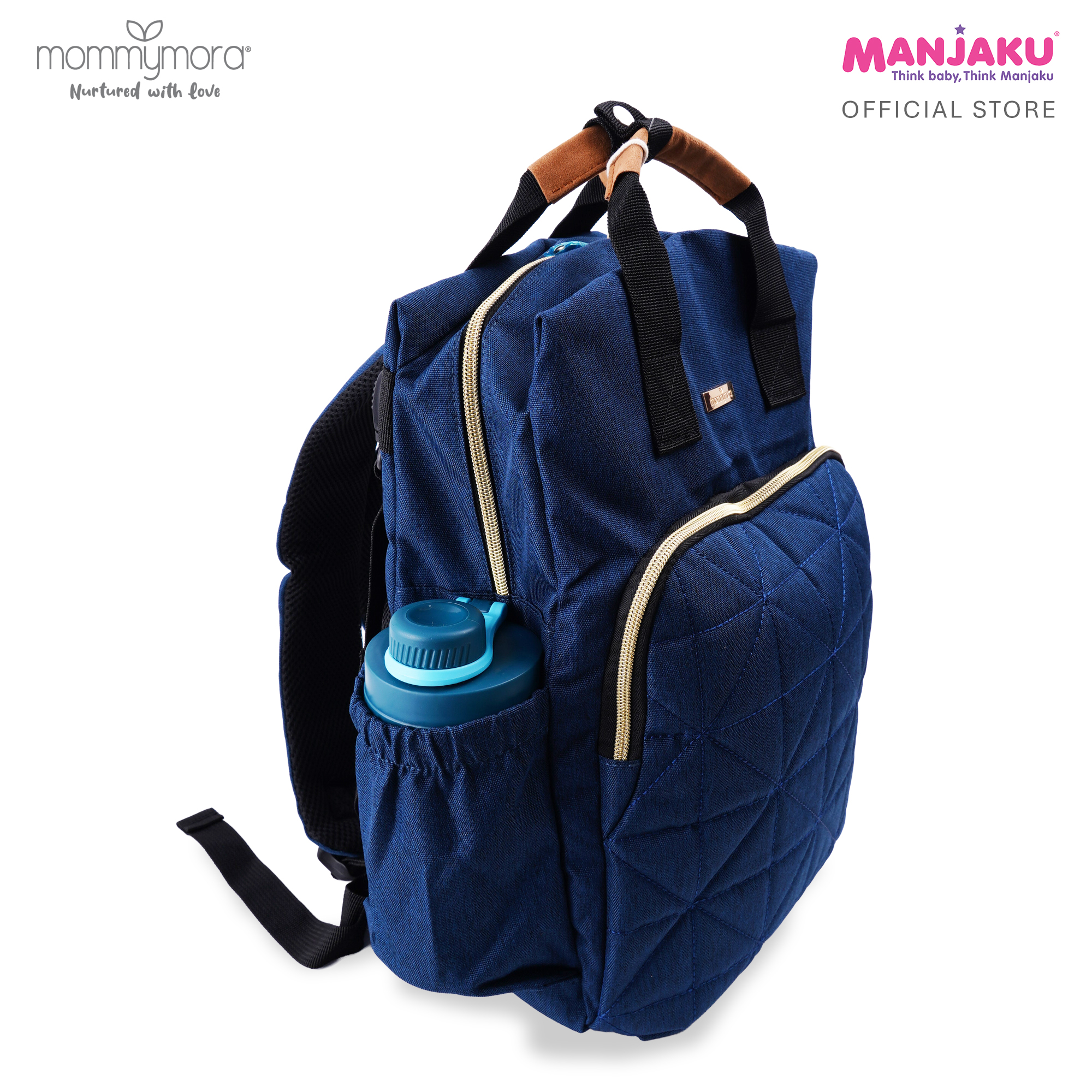 MOMMYMORA DIAPER BAG BLUE