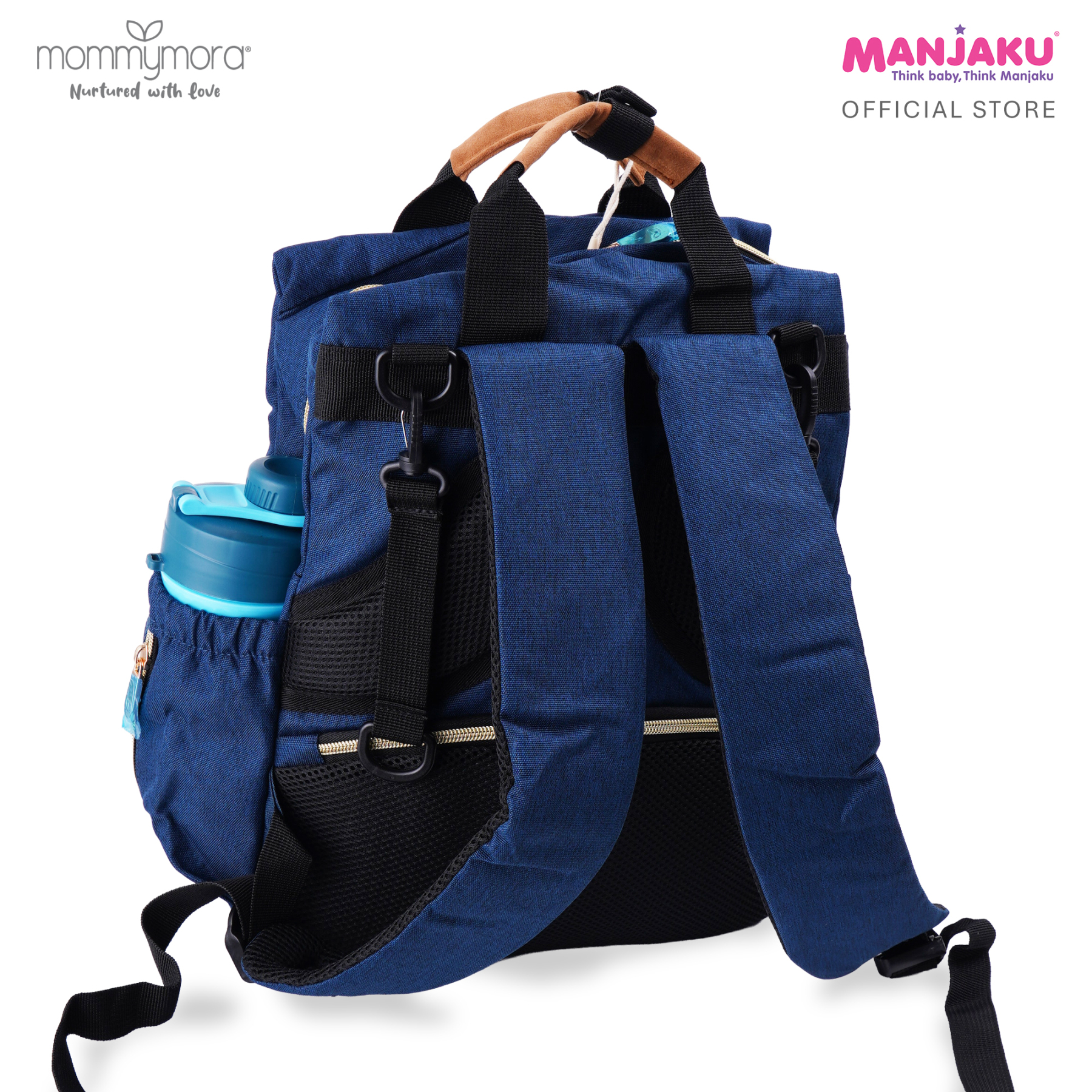 MOMMYMORA DIAPER BAG BLUE