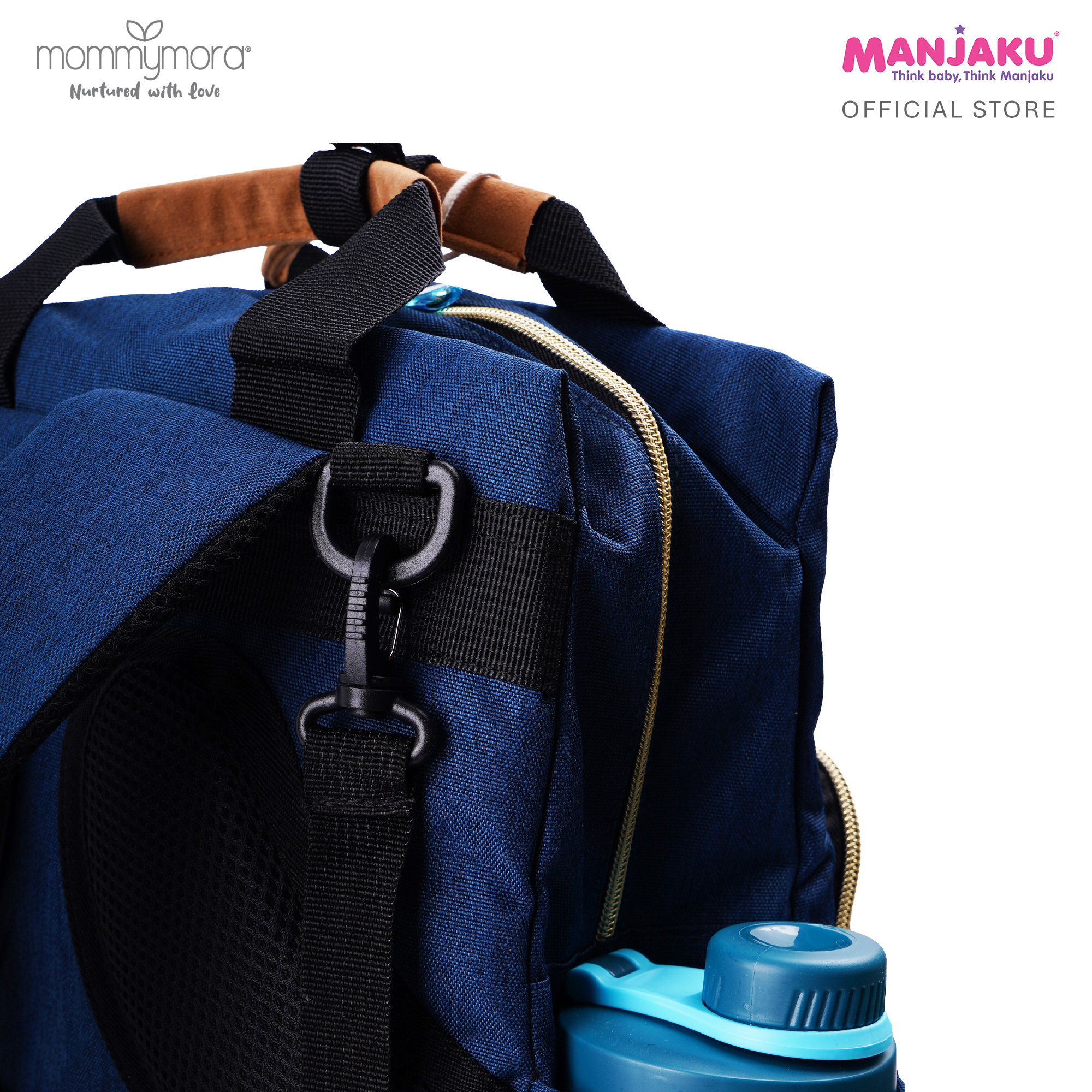 MOMMYMORA DIAPER BAG BLUE