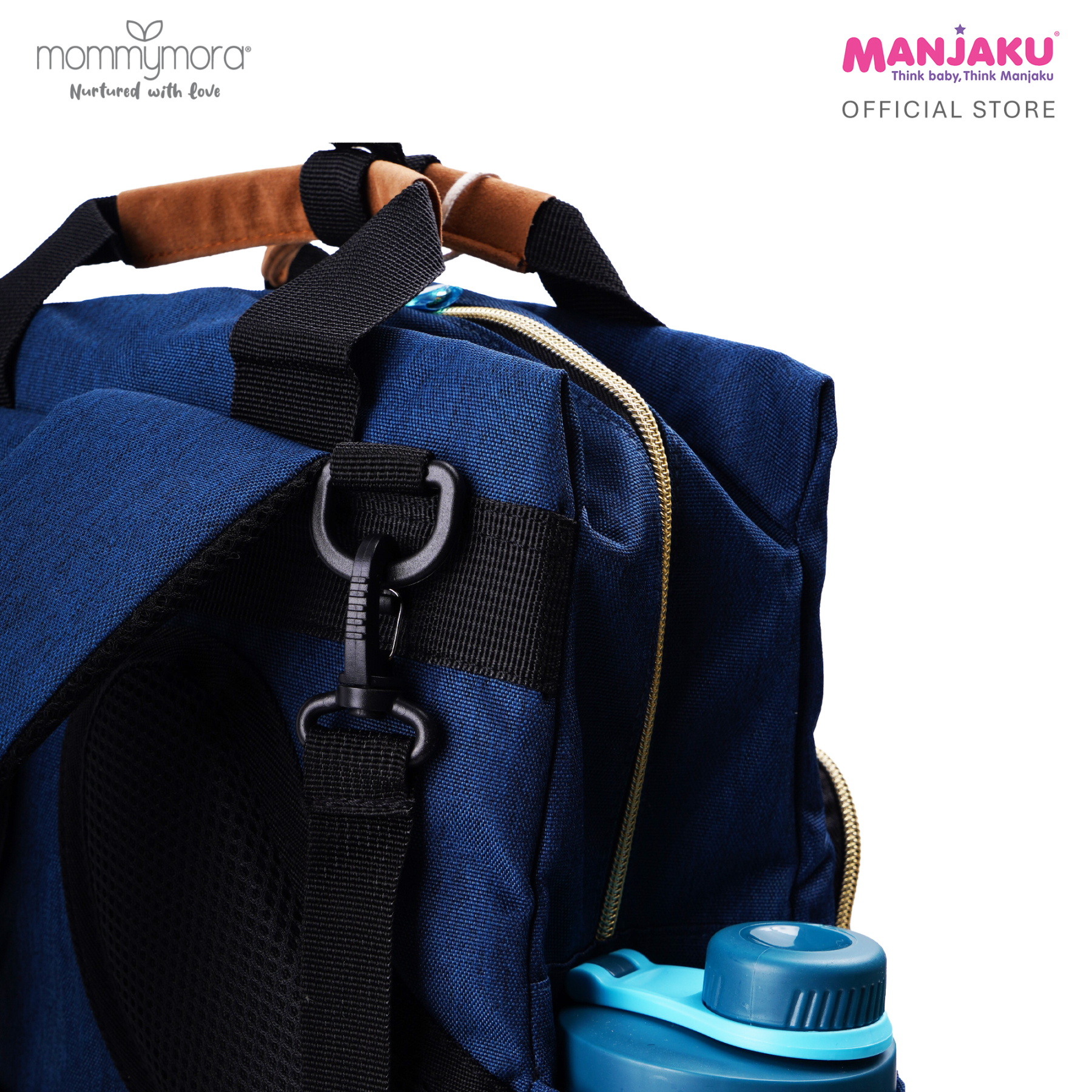 MOMMYMORA DIAPER BAG BLUE