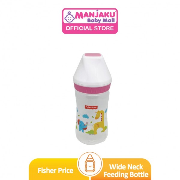 Fisher Price PP Wide Neck Feeding Bottle (4oz) - Assorted Color