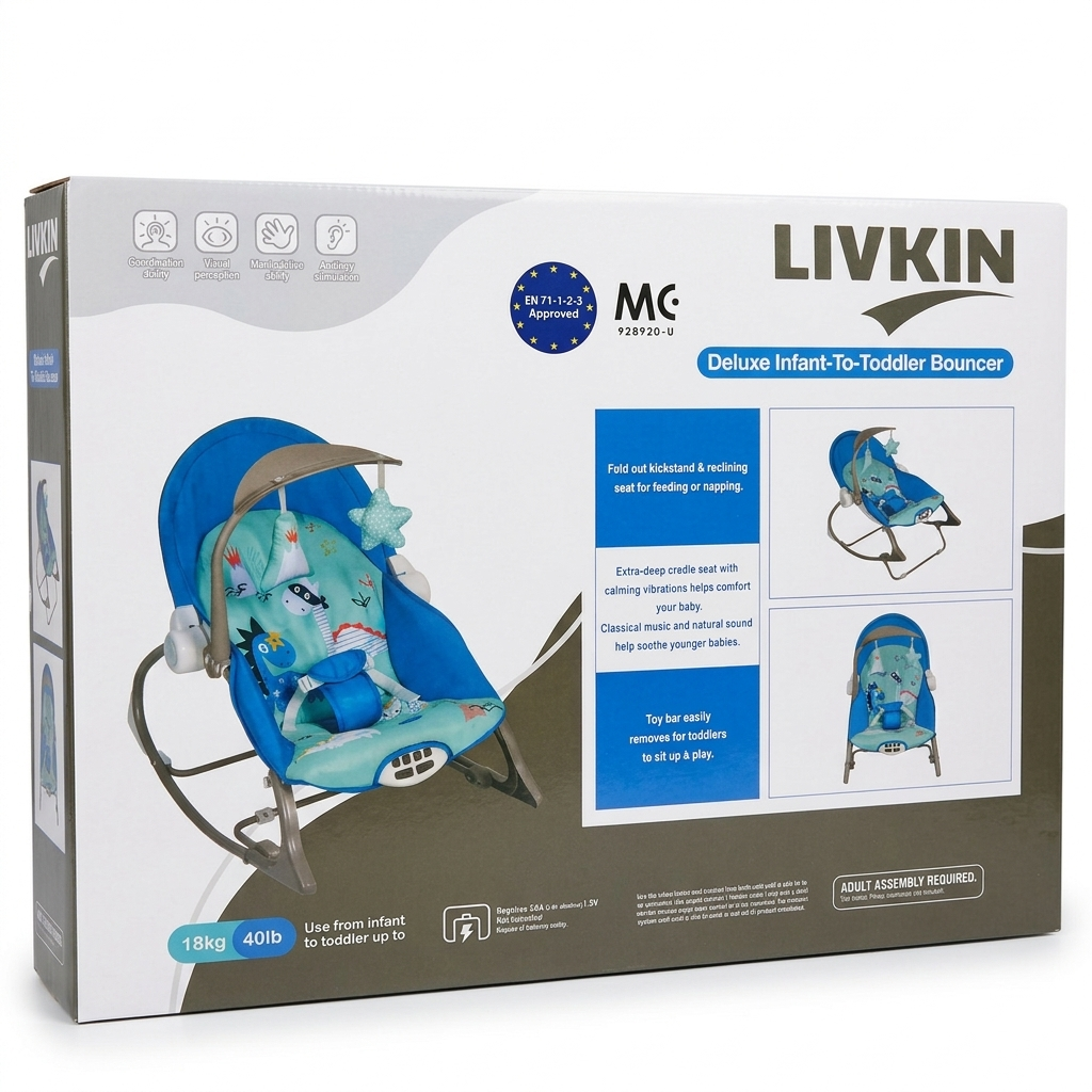 LIVKIN 615-2C BABY BOUNCER DINO