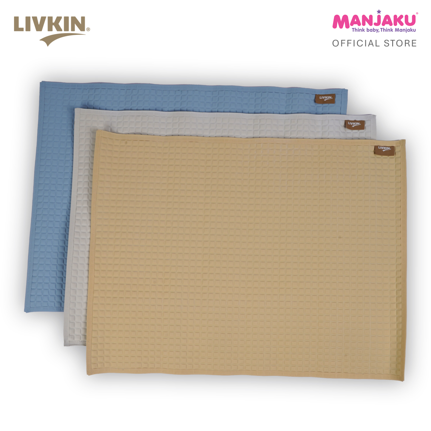 LIVKIN AIR FILLED RUBBER COTSHEET (M) / (XL) PINK / ORANGE / GREEN
