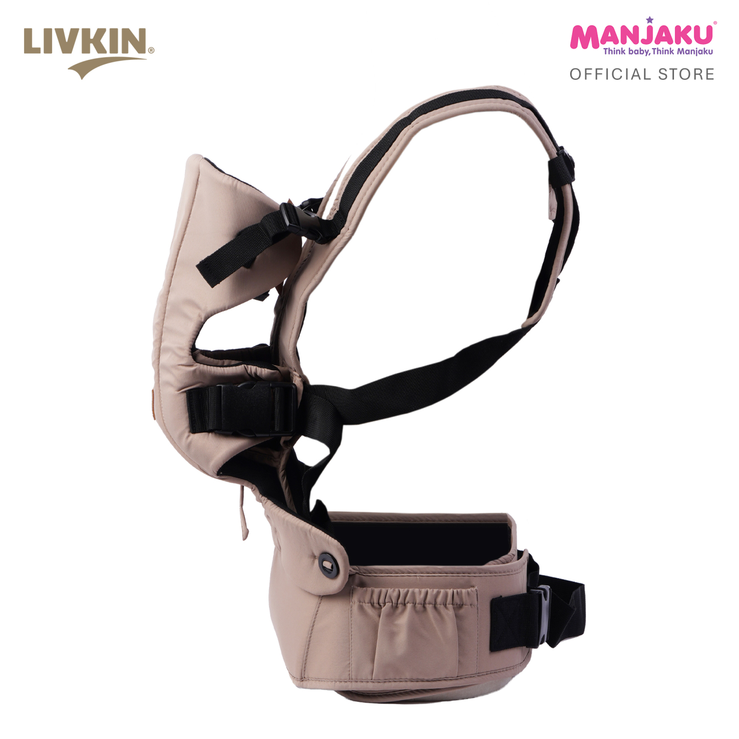 LIVKIN BC2561 3IN1 BABY CARRIER KHAKI / NAVY