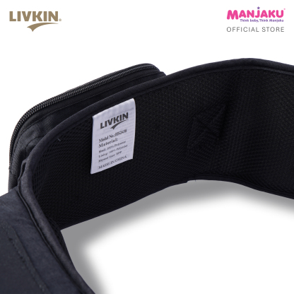 LIVKIN HS2438 HIPSEAT BABY CARRIER LIGHT GREY / BLACK