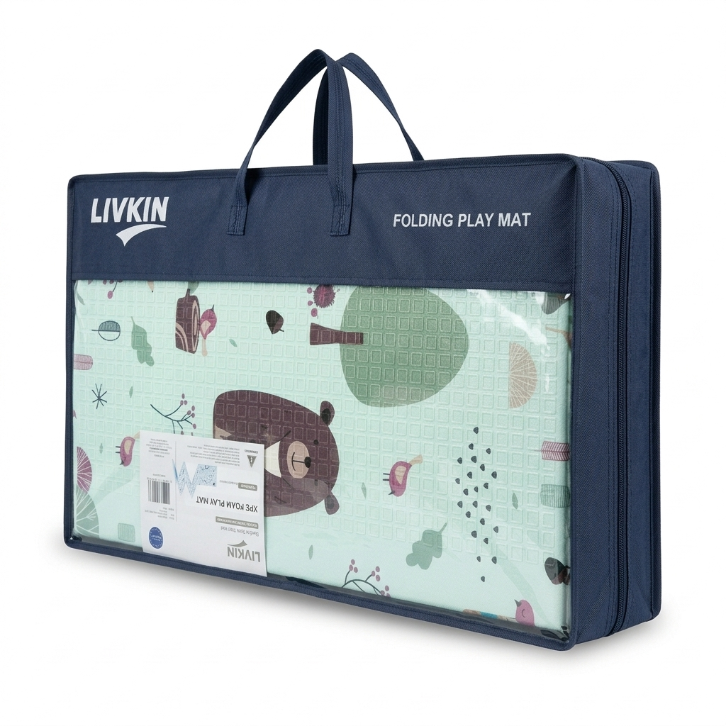 LIVKIN FOLDABLE PLAYMAT 150X200X1.5CM ROADMAP
