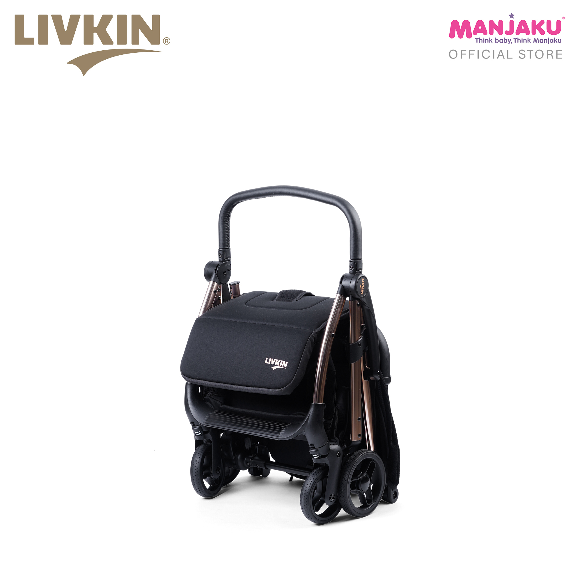 LIVKIN K5 AUTO FOLD LIGHTWEIGHT STROLLER BLACK