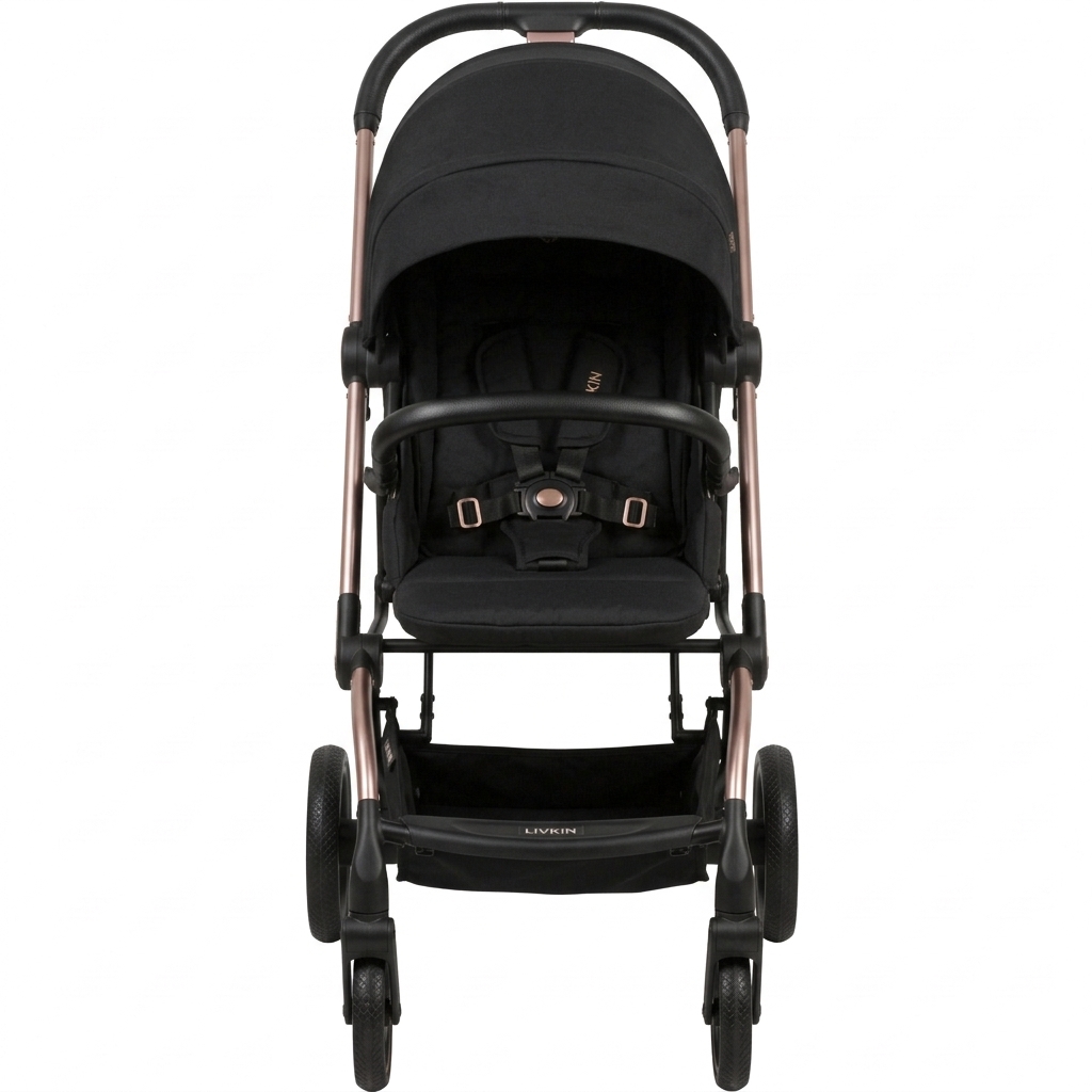 LIVKIN 360 REVERSIBLE STROLLER GK06 BLACK/GOLD