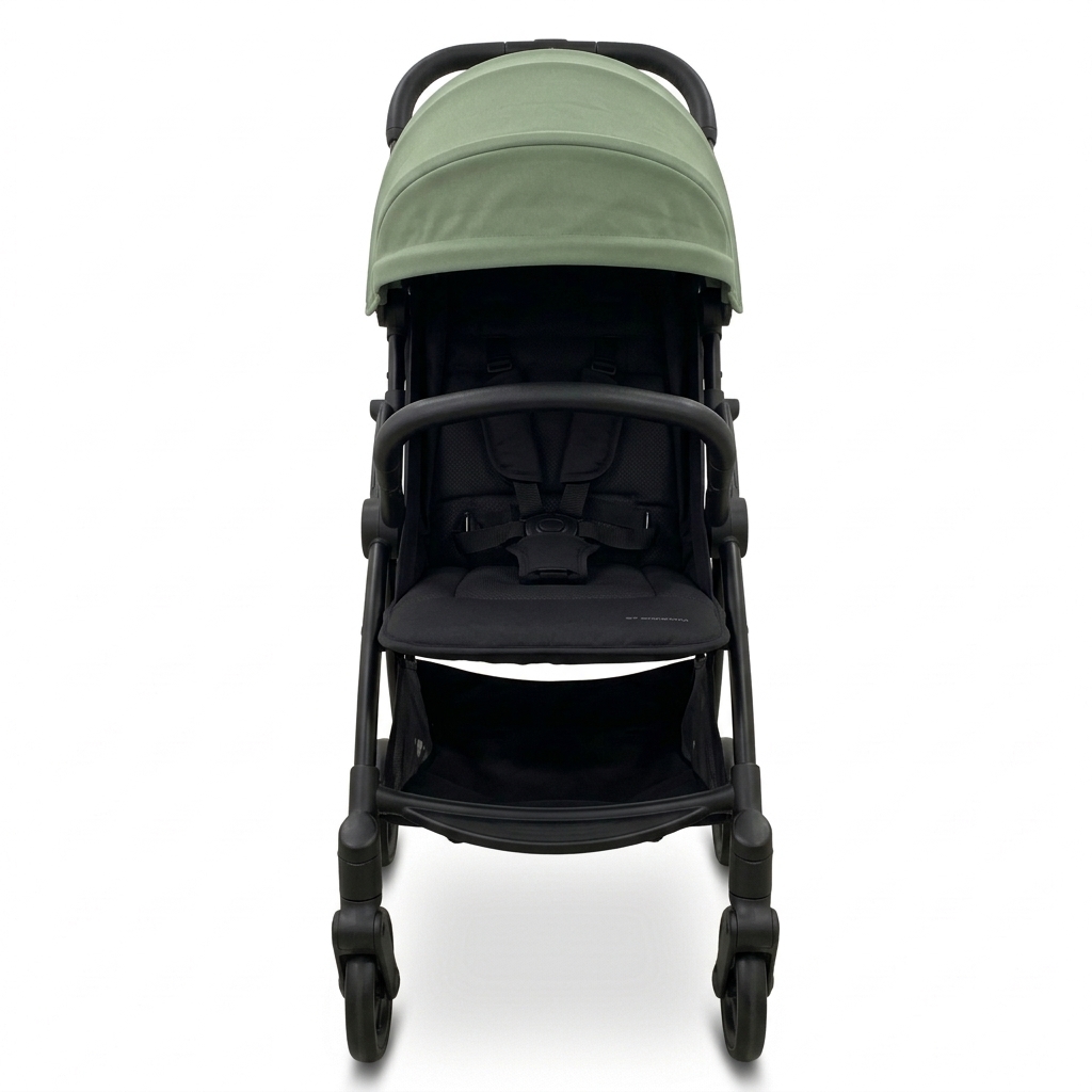 LIVIN AUTO FOLD STROLLER GK13 AVOCADO / KHAKIS