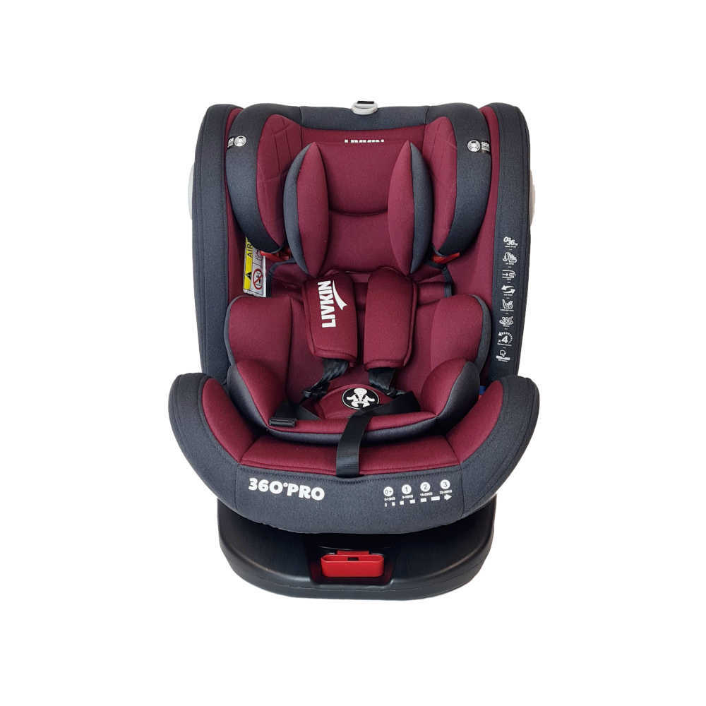 LIVKIN Baby Car Seat (Model: NW02/0124) - Red