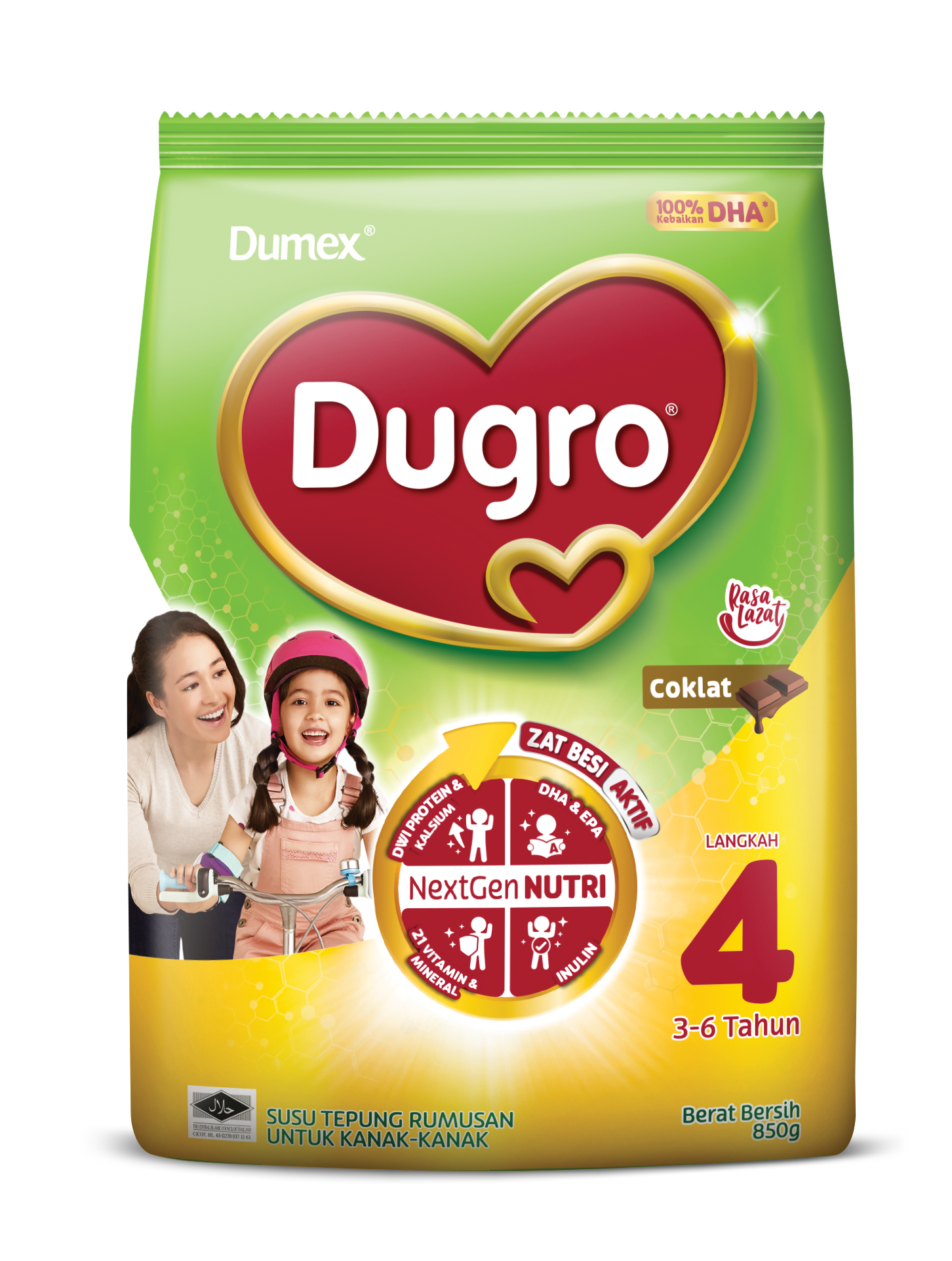 DUGRO 4 CHOCOLATE 850G (NEW)