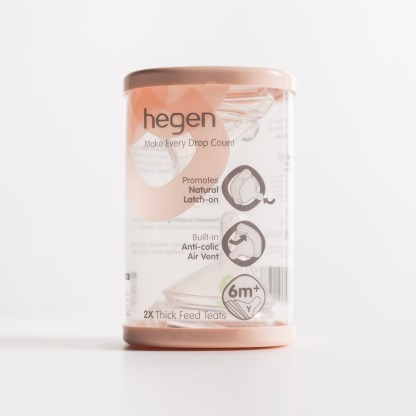 Hegen Anti-Colic Teat - Thick Feed 2' (Model: 12204205)