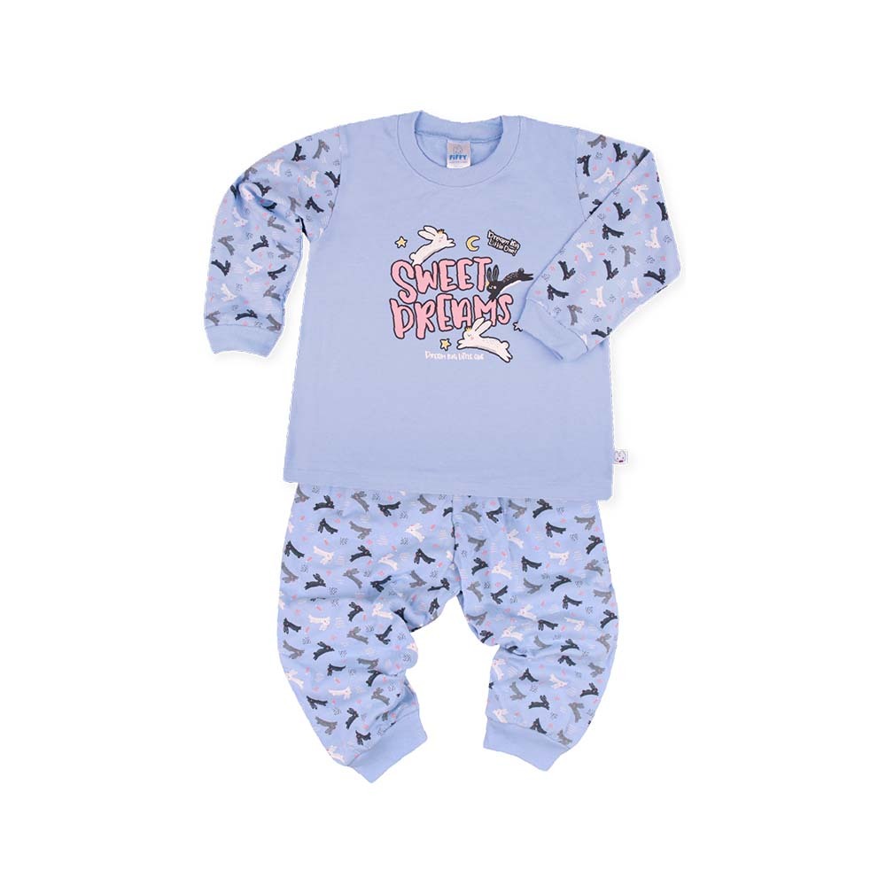 FIFFY Girl Range Long Sleeves Girl Pyjamas ST (3522611) - Purple