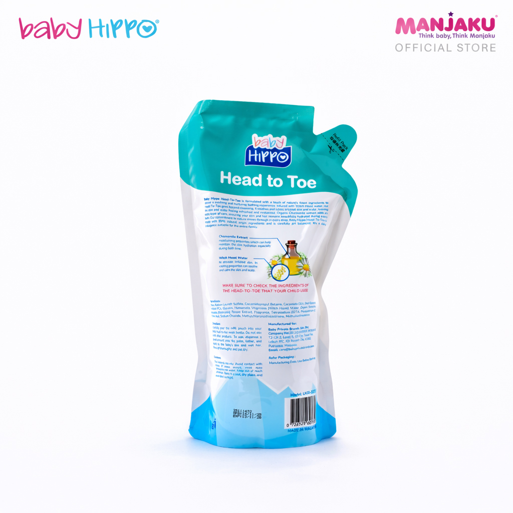 B.HIPPO HTT 600ML TUTTI FRUITY