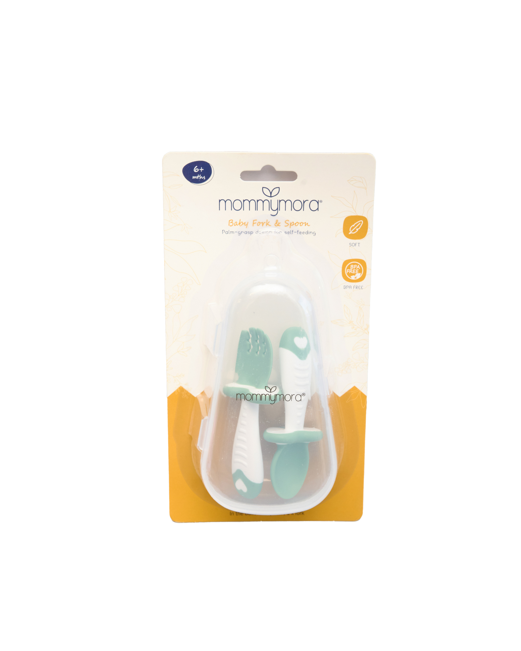 MOMMYMORA SILICON FORK N SPOON