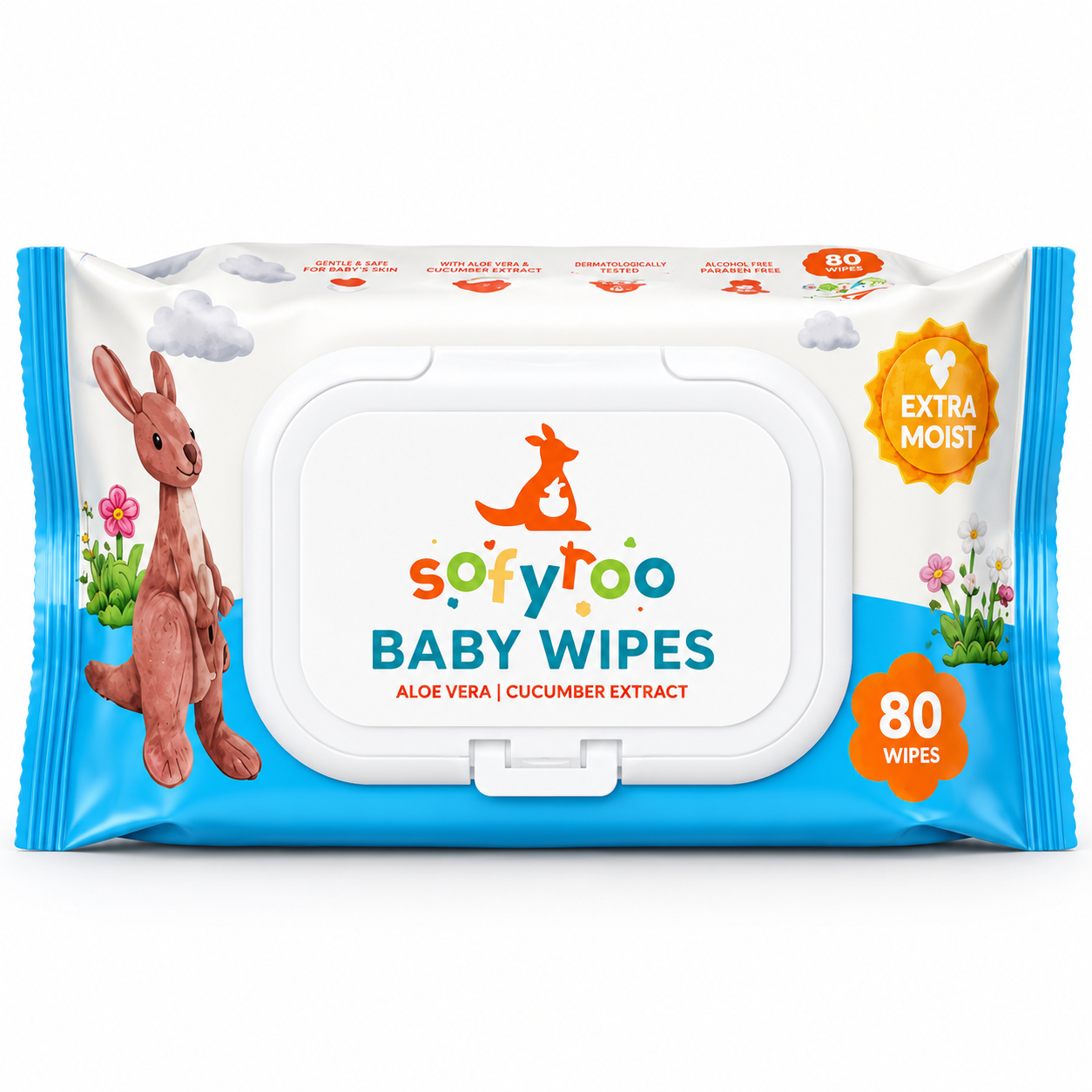 SOFYROO BABY WET WIPES 80S EXTRA MOIST