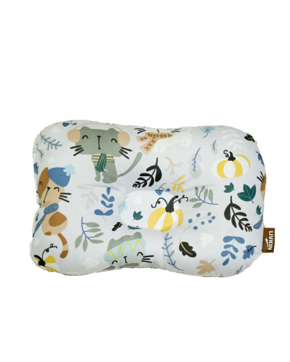 LIVKIN NEW BORN DIMPLE PILLOW BLUE/GREY - FB