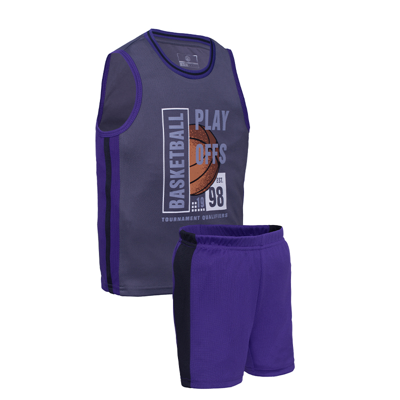 MJK KIDS B SUIT (MKS0525-40017) - Grey