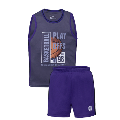 MJK KIDS B SUIT (MKS0525-40017) - Grey