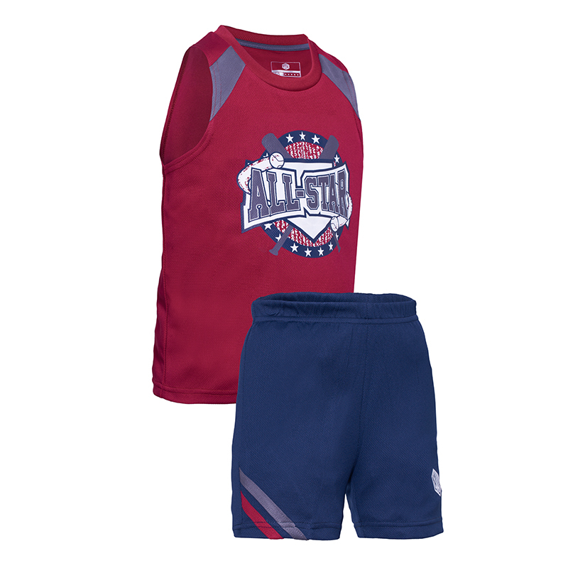 MJK KIDS B SUIT (MKS0525-40015)-Maroon