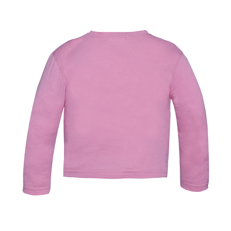 B.HIPPO L/S TOP (HTT0525-10053-3-4Y)_Girl Tops-Pink