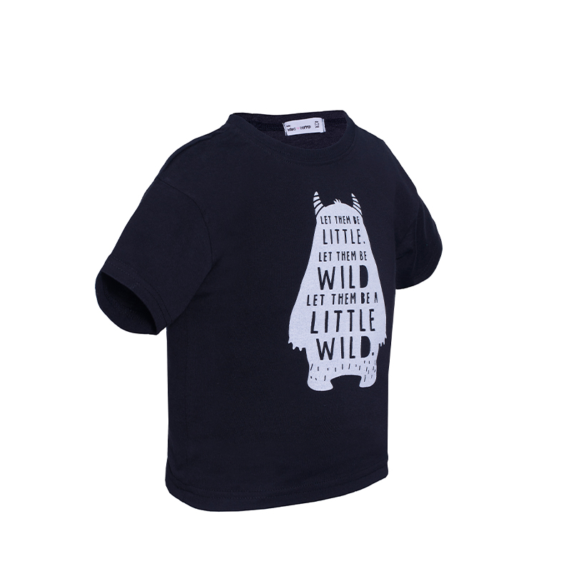 B.HIPPO S/S TOP (HTT0525-10047) Boy Tops - Black
