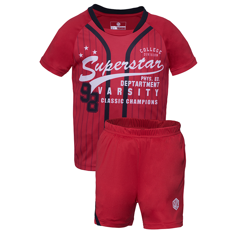 MJK KIDS B SUIT (MKS0525-40006)-Red